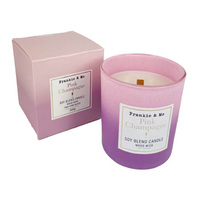 CANDLE 200G PINK CHAMPAGNE