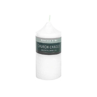 CANDLE CHURCH 10CM UNSCENTED