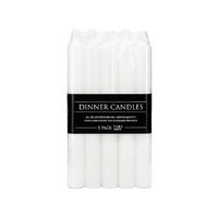 CANDLE DINNER 8 INCH 5PK