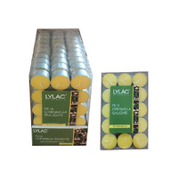 CITRONELLA TEALIGHTS CANDLES PACK 15 UN10
