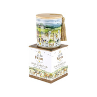 ON THE FARM LLAMA CANDLE VANILLA