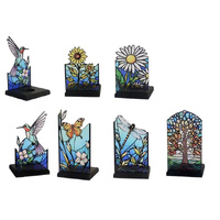 STAINED PAINTED HOLDER 6ASST