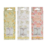 BOTANIC GARDEN TEALIGHT S/10 3ASST SOLD QTY12