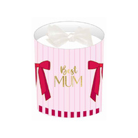 MUM CANDLE W/BOW 200GM 20HR BURN 8CM