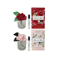 SCENTED ROSE IN JAR 2ASST