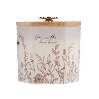 WILDFLOWERS LAV AND HONEY BEES CANDLE