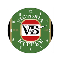 CLOCK VB BEER 30CM