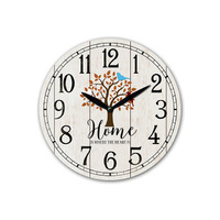28.8CM MDF HOME WALL CLOCK