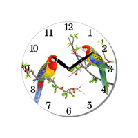 28.8CM MDF ROSELLA WALL CLOCK