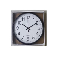 CLOCK PLASTIC ROUND 30CM