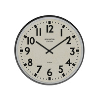 30.5CM PLASTIC KENSINGTON STATION CLOCK
