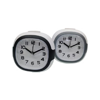 ALARM CLOCK 9.5X4X10CM 2ASST