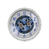 40CM SEA TURTLES CLOCK QTY 2