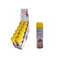 YELLOW COLOURED HAIRSPRAY