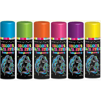HAIRSPRAY COLOUR 150ML ASST UN6