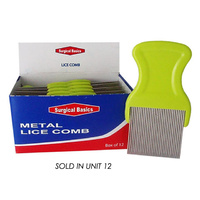 LICE COMB METAL TEETH UN12