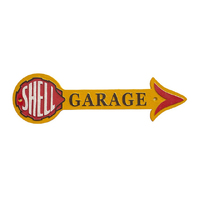 SHELL GARAGE SIGN
