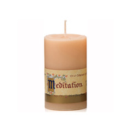 MEDITATION CANDLE WIDE 80HRS