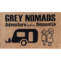 PVC COIR GREY NOMADS 45X75CM