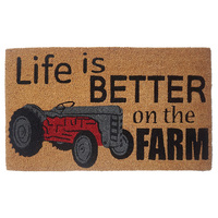 PVC COIR BETTER ON THE FARM 45X75CM