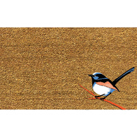 LATEX BACKED BLUE WREN 45X75CM
