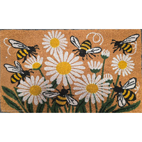 COIR BACKED DAISYS 45X75CM