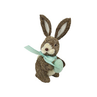 NATURAL BUNNY EGG 22CM X 12CM SOLD QTY4