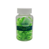 S/BASICS FOAM EAR PLUGS GREEN 20PR