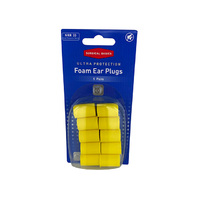 FOAM EAR PLUG STRAIGHT NRR33 5PAIR UN6