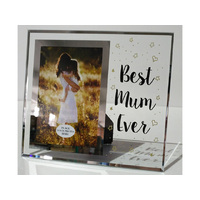 FRAME BEST MUM EVER 19X21CM