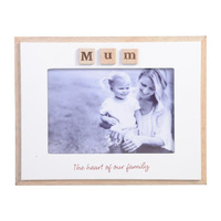 SCRABBLE FRAME MUM 7X5