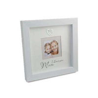 WHITE MUM FRAME 3X3