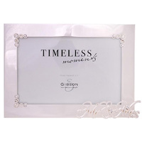 SILVER DIAMOND MR MRS FRAME 6X4
