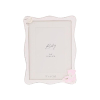 ITS A GIRL TEDDY FRAME 4X6