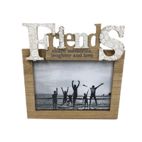 21CM FRIENDS PHOTO PLAQUE SOLD QTY 2