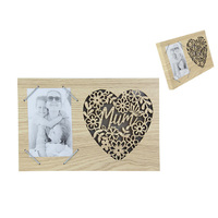 29x19CM LOVE PHOTO FRAME QTY 2