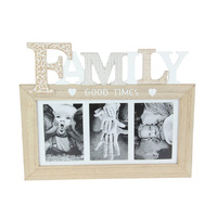 40X32CM TRIPLE FAMILY FRAME/WALL HANGER QTY 2