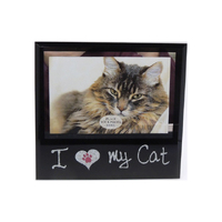 FRAME I LOVE MY CAT 18X18CM