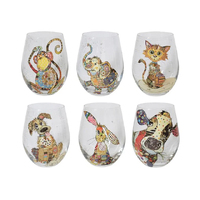 BUG ART KOOKS GLASS 6ASST SOLD QTY6