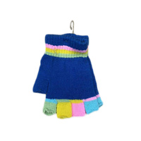 WINTER GLOVES KIDS FINGERLESS 13CM ASST SOLD QTY12
