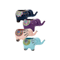 POT ELEPHANT 17X10CM QTY 4