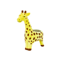 POT GIRAFFE 16.5X8X16.5CM QTY 4