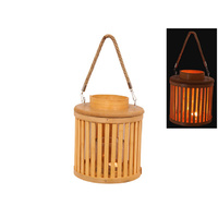 20CM BAMBOO PLANTER QTY 6