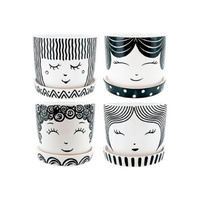 POT FACE 13.5X11.5CM