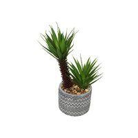27CM MINI PALM IN MOROCCAN POT