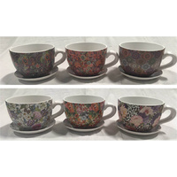 CUP AND SAUCER PLANTER SET XS SOLD QTY 12