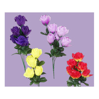ROSEBUD 6 HEAD ASST SOLD QTY 12