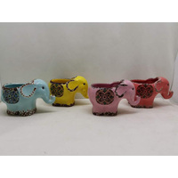 MINI ELEPHANT PLANTER 4ASST