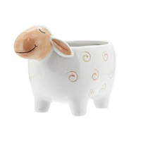 POT SHEEP 18.9X11.2CM SOLD QTY 4