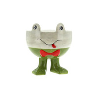 POT FROG 7.5X10.8CM SOLD QTY 6